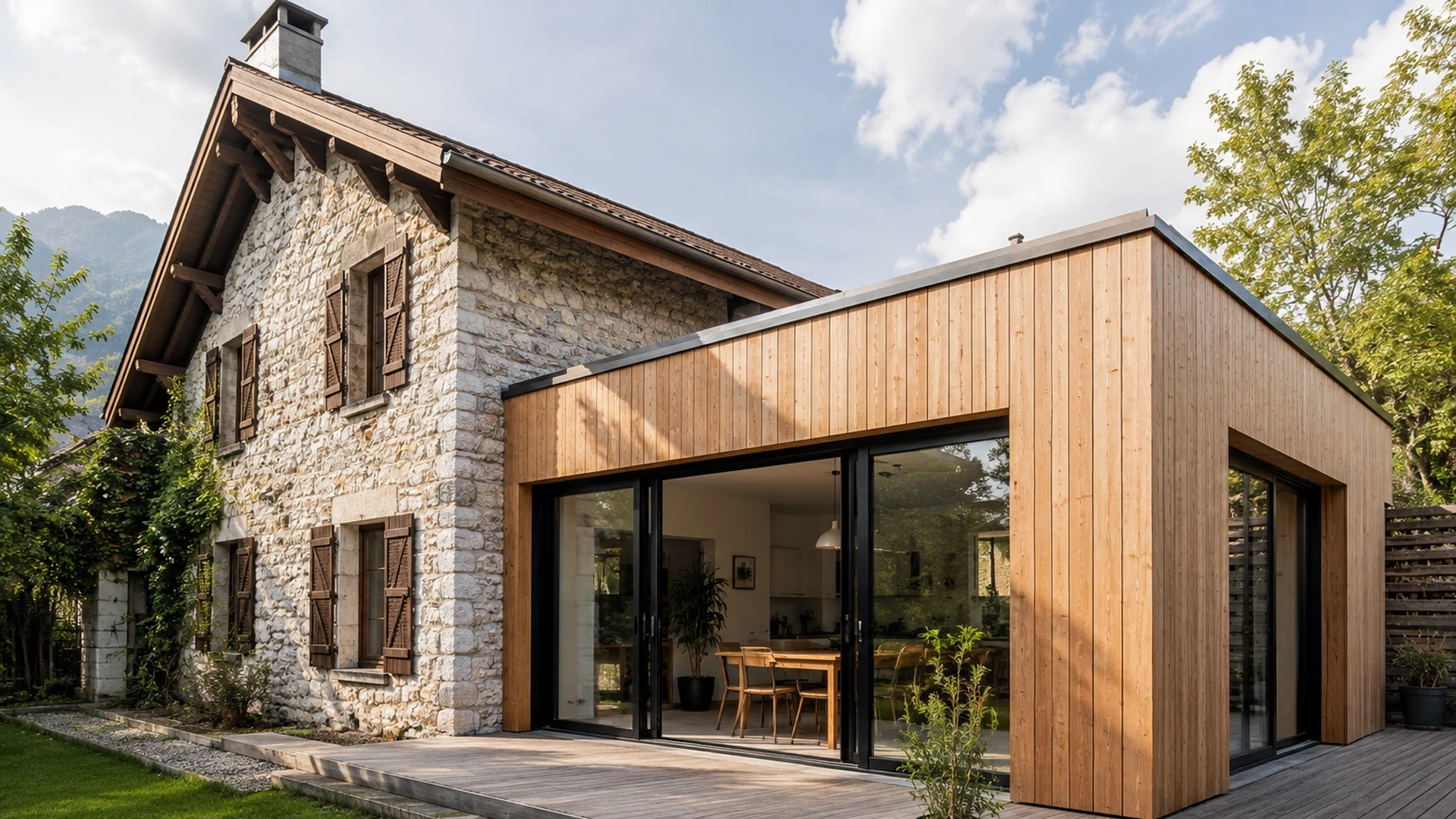 Rénovation, extension et conception de projets habitat.