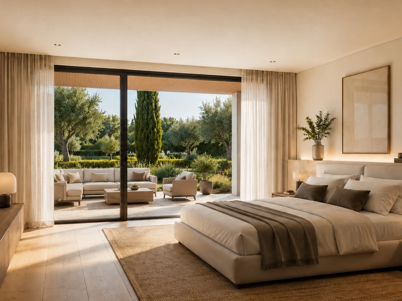 Maison moderne de plain-pied