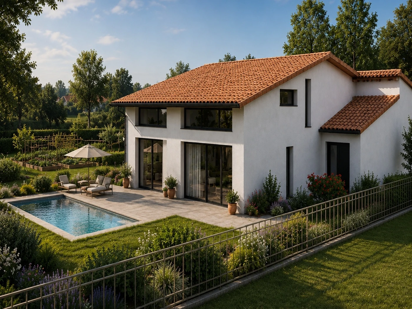 Maison individuelle contemporaine